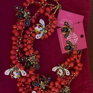 Sassy Jones Dainty Bug Necklace/Earrings